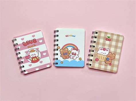 Mini Kawaii Notebooks | Cute Stationery – Coral & Ink