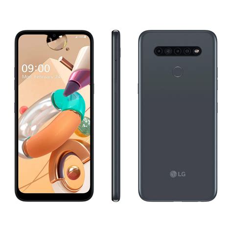 Smartphone LG K41S 32GB Titânio 4G Octa Core Smartphone LG K41S 32GB