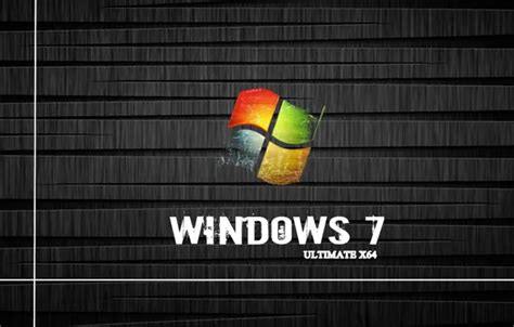 Обои логотип, Windows 7, операцонная система на телефон и рабочий стол ...