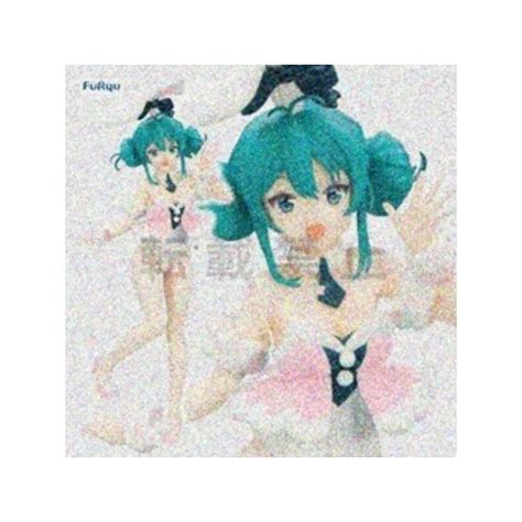 Hatsune Miku Bicute Bunnies White Bunny Pink Color Ver Figurine