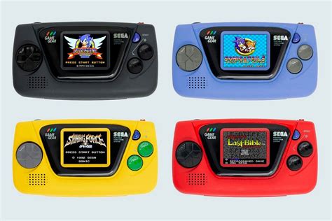 The SEGA Game Gear Micro Is a Ridiculously Tiny Retro Handheld