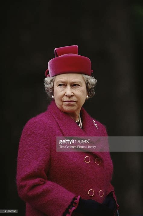 Queen Elizabeth Ii Attends The Old Comrades Parade At The Cavalry Elizabeth Ii Queen