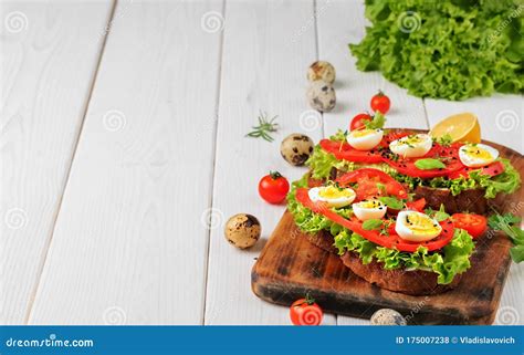 Two Avocado Sandwich On Ciabatta Bread Made With Fresh Sliced Avocados