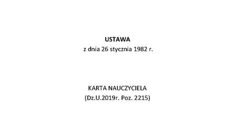 Awans Zawodowy Na Stopie Nauczyciela Mianowanego A Koronawirus