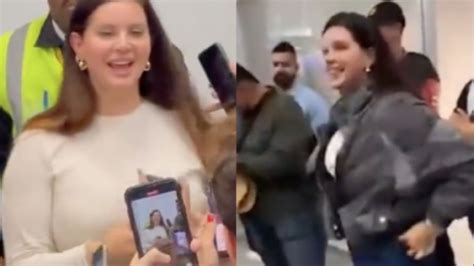 Lana Del Rey Chega Ao Brasil E Esbanja Simpatia No Aeroporto Do Rio