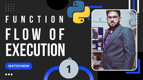 Flow Of Execution Part Python Function Cbse Cs Youtube