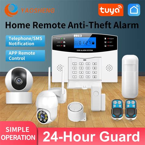 Tuya Alarmas De Seguridad Gsm Para El Hogar Alarma Inal Mbrica Con