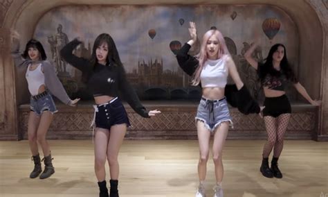 BLACKPINK Releases Fun Dance Practice Video For "Lovesick Girls"