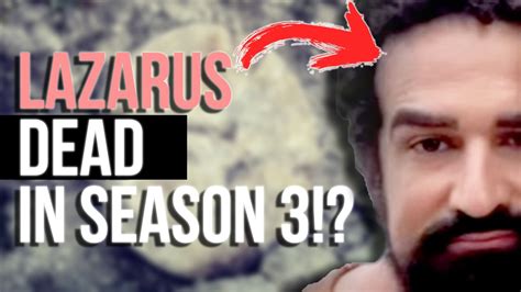 The Chosen Season 3 Lazarus Raised From The Dead Probably Not Youtube