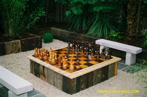 Outdoor Furniture Specialists - GIANT CHESS SETS are great outdoor ...