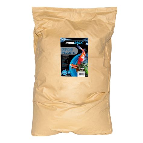 PondMAX Fish Food Pellets 15kg - 6mm - PondMAXOnline