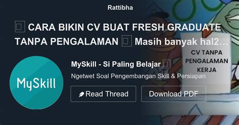 Cara Bikin Cv Buat Fresh Graduate Tanpa Pengalaman Masih Banyak