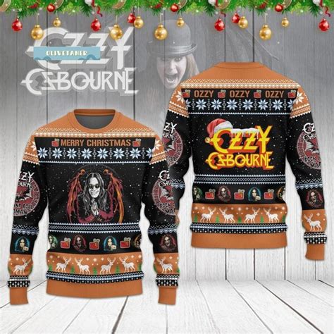 Black Sabbath Christmas Sweater Etsy Uk