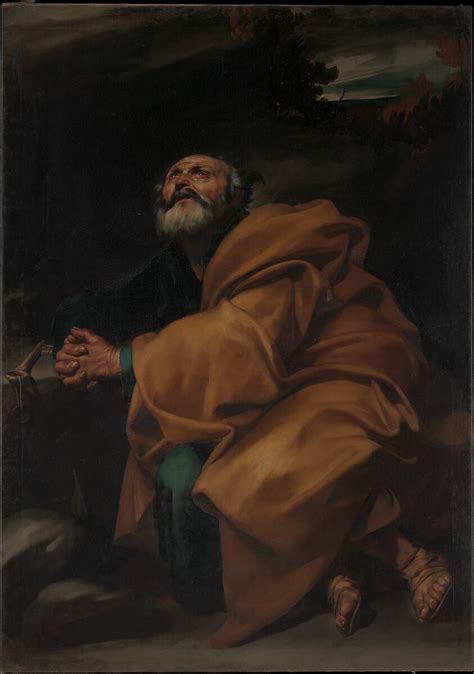 聖ペテロの涙 The Tears of Saint Peterスペインバロック期画家フセペデリベラJusepe de Ribera