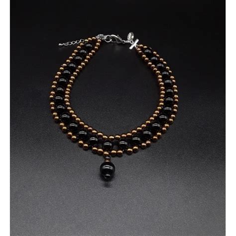 The Black Pearl Choker Necklace