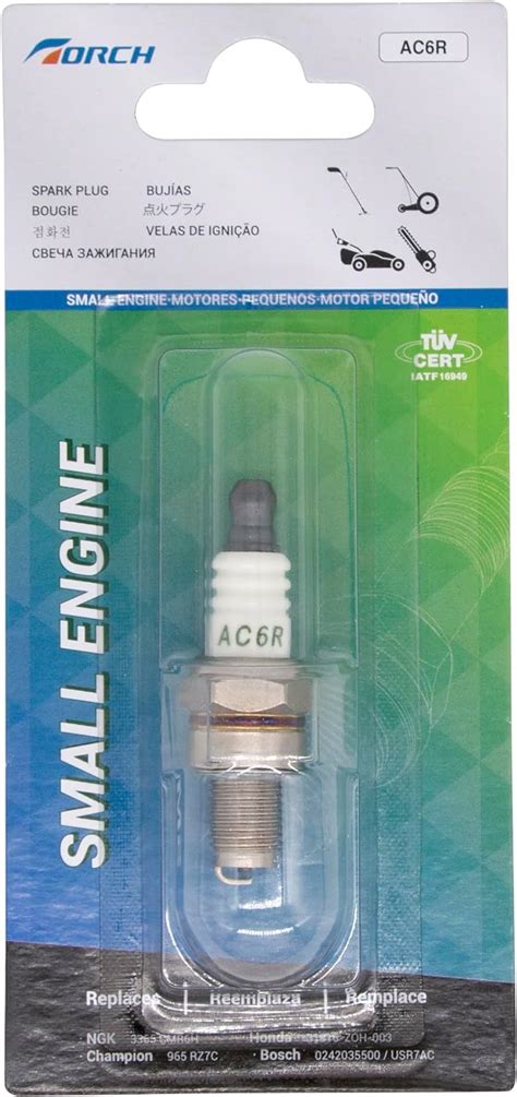 Amazon TORCH Spark Plug AC6R Replace For NGK CMR6H Fit For Stihl