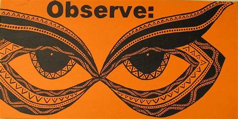 Observe Wall Art Text Wall Art Eyes Wall Art Observe Art Observe