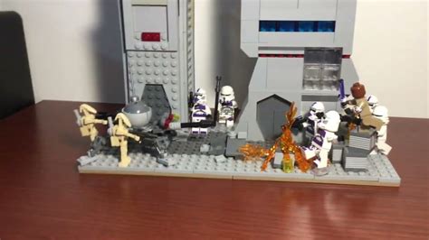 The Battle Of Coruscant Moc Lego Star Wars Youtube