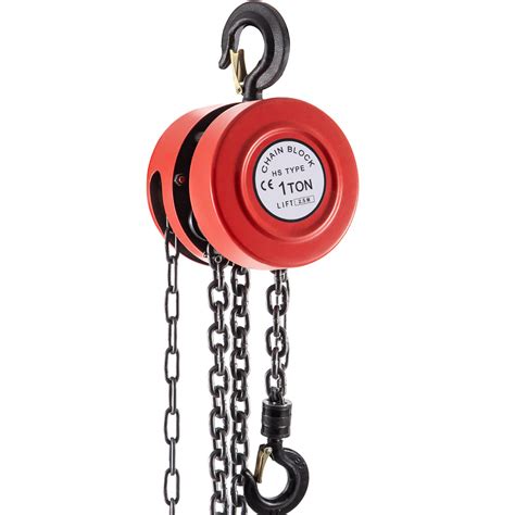 Buy Vevor Hand Chain Hoist 2200 Lbs 1 Ton Capacity Chain Block 8ft2