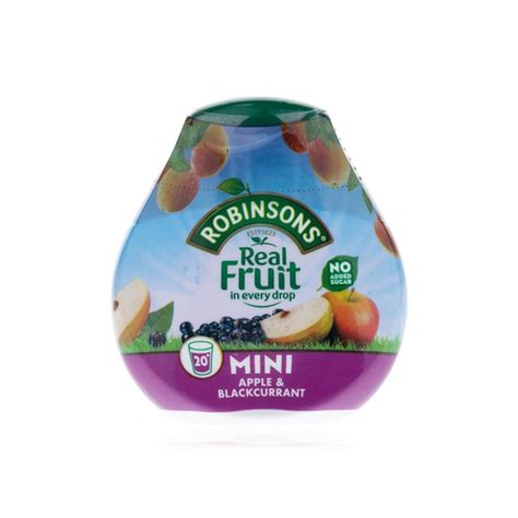 Robinsons Mini Passion Apple And Blackcurrant No Added Sugar Squash