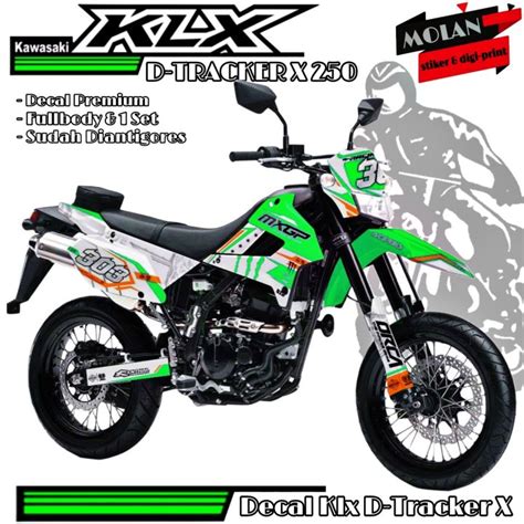 Decal Sticker Striping Variasi Fullbody Klx D Tracker X Decal