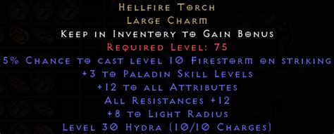 Hellfire Torch Paladin