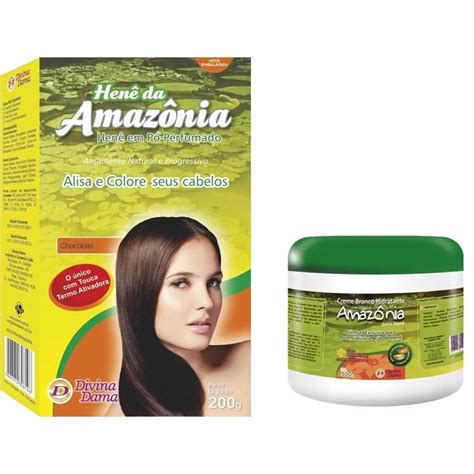 Divina Dama Amazonia Hene Em Po X Gr Hene Em Po Chocolate Creme