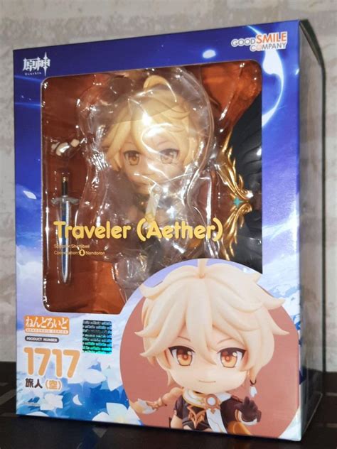 Aether Lumine Traveler Genshin Impact Nendoroid By