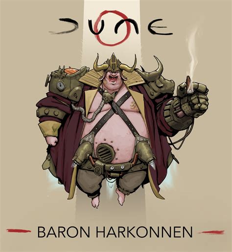 Artstation Baron Vladimir Harkonnen Fan Concept