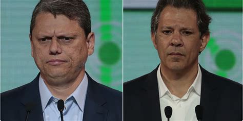 Sp Tarcísio E Haddad Vão Disputar 2º Turno Para Governador Agência