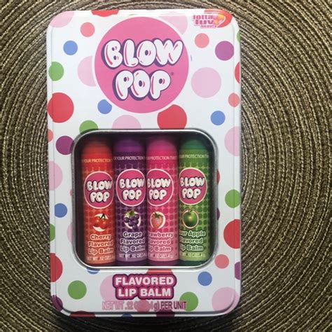 Lotta Luv Makeup Lotta Luv Blow Pop Lip Balms In Tin Poshmark