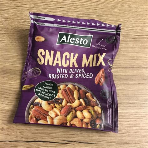 Alesto Snack Mix With Olives Roasted And Spiced Review Abillion