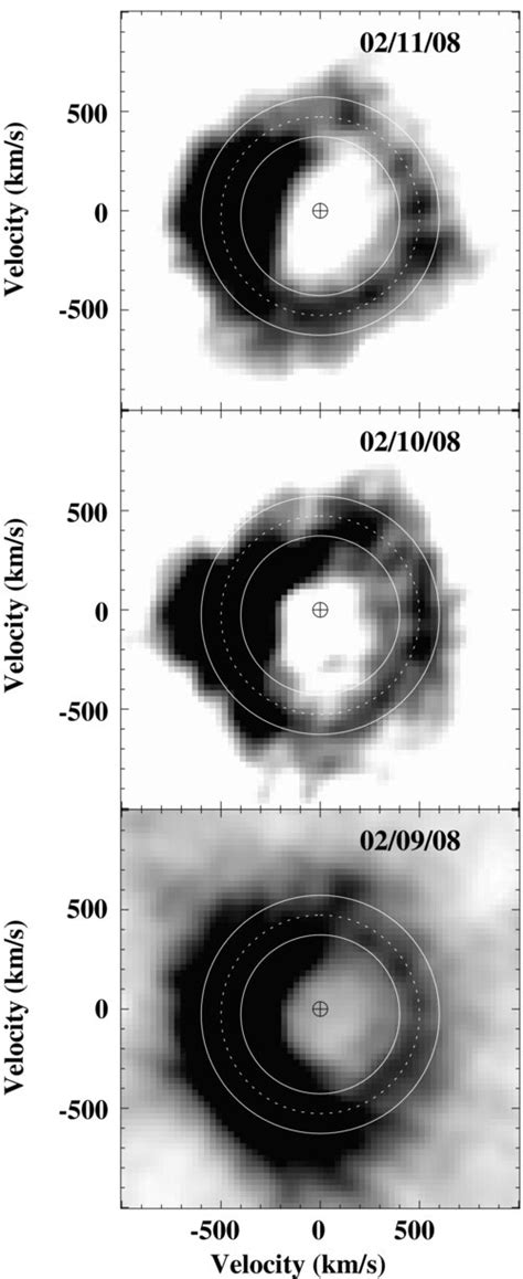 Night By Night Tomograms Of He Ii 4686 As For Figure 6 The Gray Scale