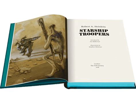 Starship Troopers [First Illustrated Edition] by Stephen (Illustrated by) Joe (Introduced by ...