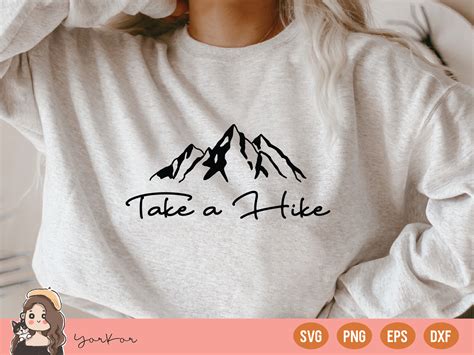 Take A Hike SVG Hiking SVG Hiker SVG Mountains Svg Outdoor Svg