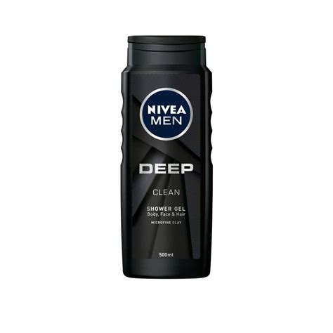 Comprar Nivea Men Deep Clean 3 In 1 Shower Gel 500ml · Chile