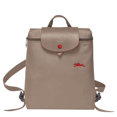 Longchamp Le Pliage Club And Green Backpack 70th Anniversary Edition