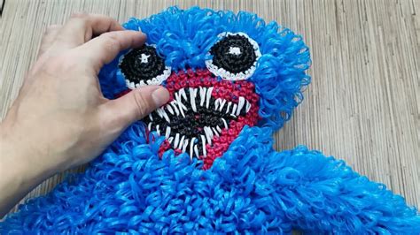 Мастер-класс игрушки-мочалки Монстрик, крючком из полипропиленовой нити ...