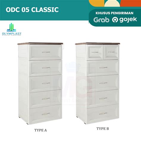 Jual Olymplast Drawer Cabinet Lemari Drawer Laci Susun Serbaguna ODC