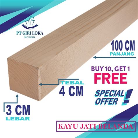 Jual Kaso Kayu Palet Pinus Jati Belanda Serut Halus X Cm Jati