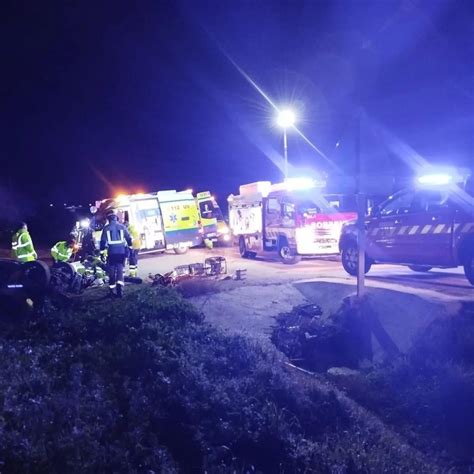 Trágico accidente en Toledo Dos muertos y dos jóvenes heridos al