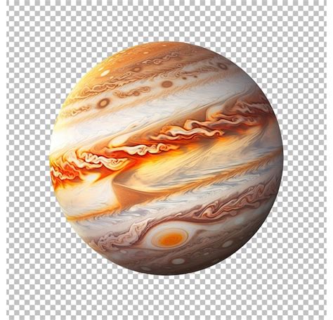 Premium Psd Jupiter Isolated On A White Background D Illustration