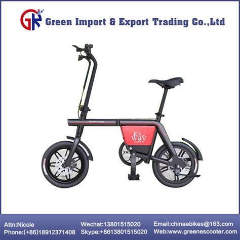 60km 2 Wheels Pedal Assist Folding Ebike Aluminium Alloy Frame