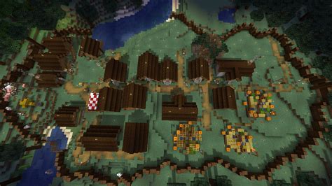 Spruce Village Upgrade Minecraft Map