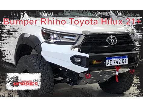 Bumper Delantero Rhino 4x4 Toyota Hilux 2021 Comprá en San Juan