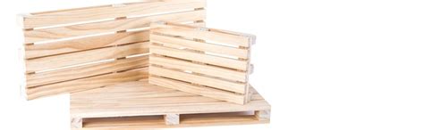 Eurofides Mini Pallet Vassoio In Legno Naturale Per Aperitivi Cm