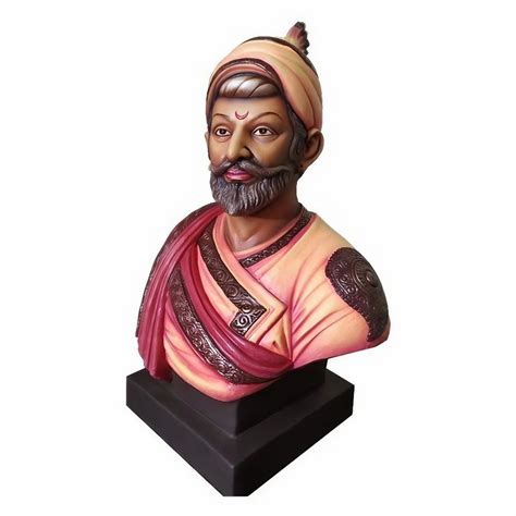 Polyresin Chhatrapati Shivaji Maharaj Statue For Interior Decor At