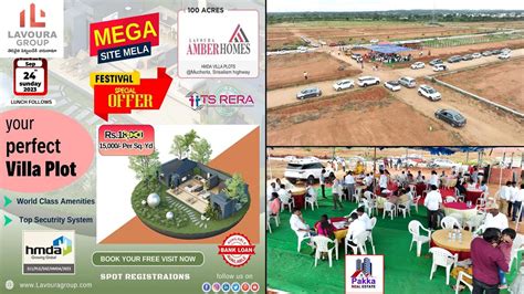 Fully Developed Hmda Villa Plots Lavoura Amber Homes Mega Site Mela