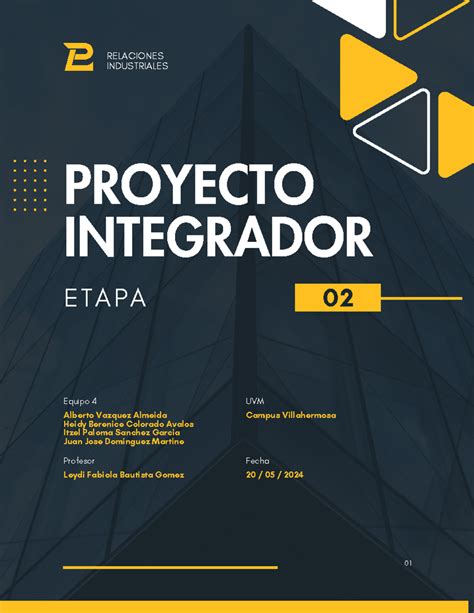 Proyecto Integrador E Ri Proyecto Integrador E T A P A Relaciones