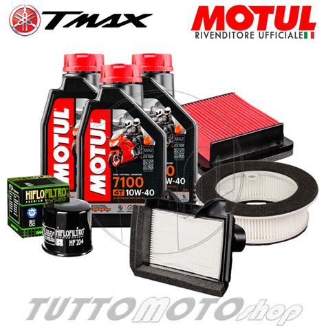 Kit Tagliando Yamaha Tmax T Max Olio Motul